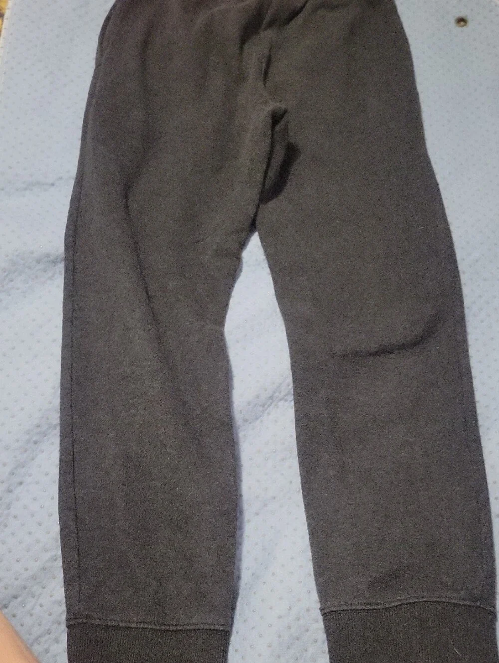 Jordan Black Jogger Sweatpants with White Side Logo